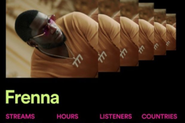 Frenna meest gestreamde artiest van 2019 op Spotify
